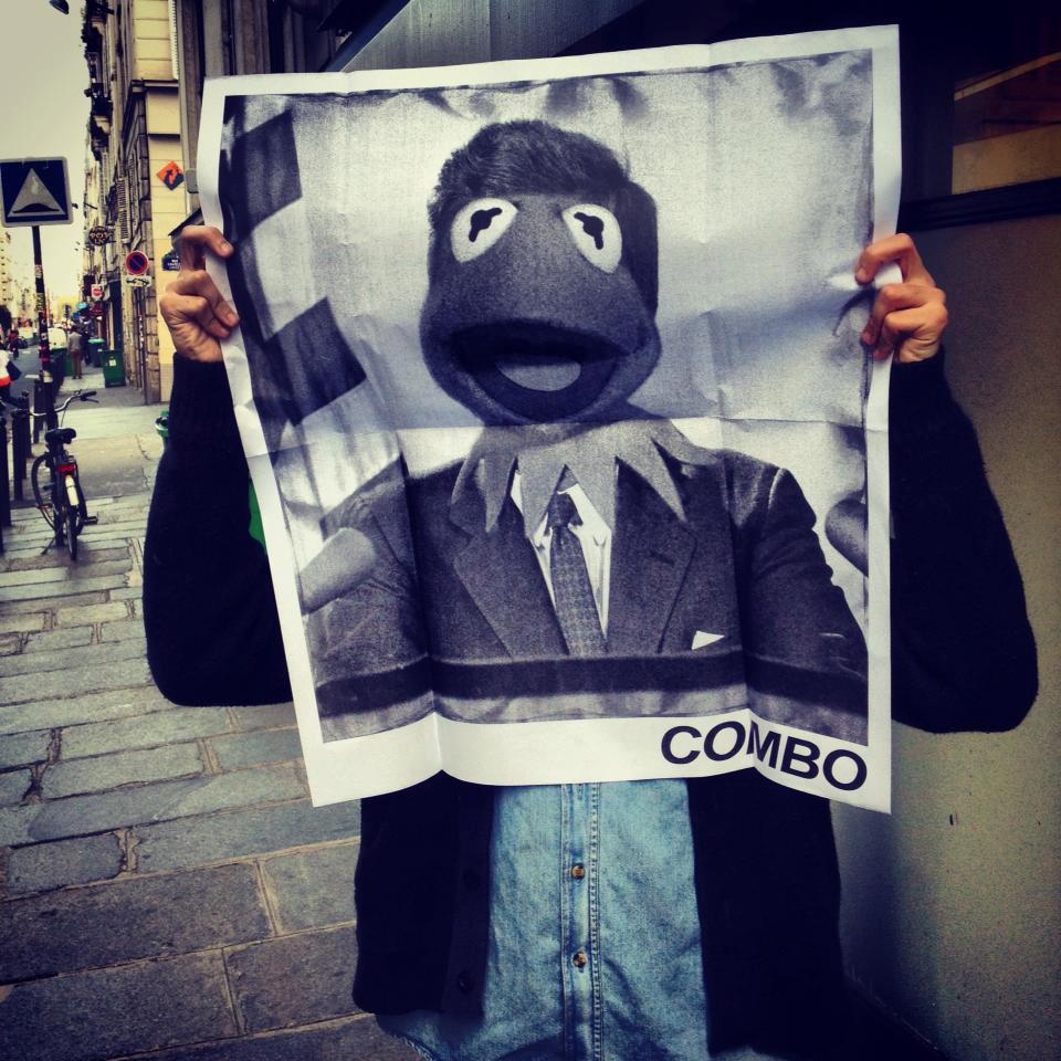 affiche muppet show combo street art galerie artichaut nantes archichaut blog