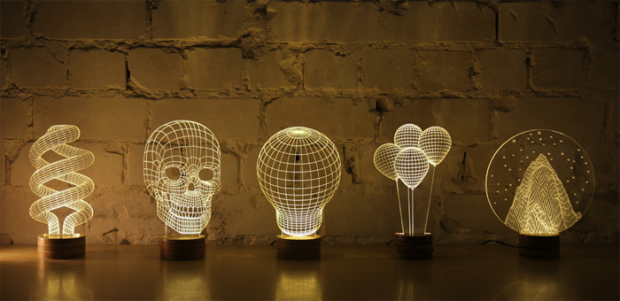 lampe bulding studio cheha ziggy 3D laser artichaut galerie concept store nantes