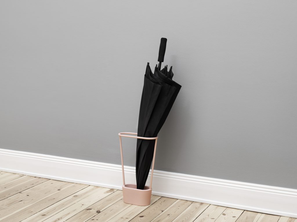 naknak hoop porte parapluie fonte rose design concept store artichaut galerie nantes